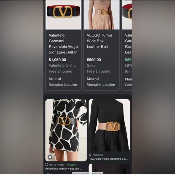 RARE VALENTINO Authentic Valentino Garavani Belt - Picture 15 of 16